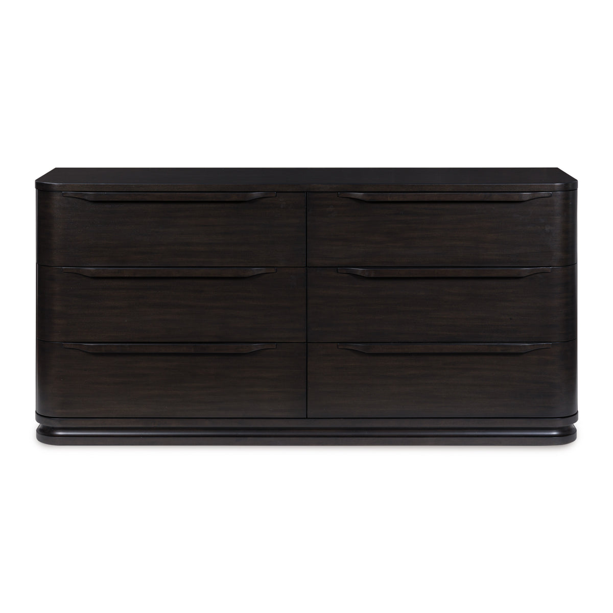 Ember Road 6 Drawer Dresser – Black