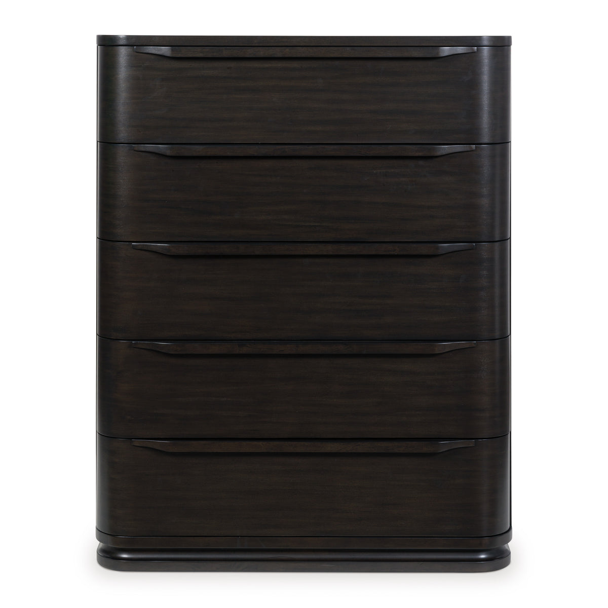 Ember Road 5 Drawer Tallboy – Black