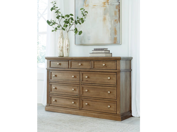 Mylarken Timber 9-Drawer Dresser