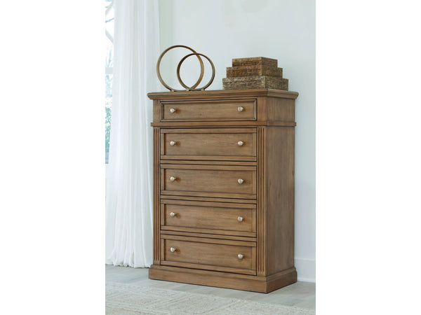 Mylarken Timber 5-Drawer Tallboy