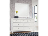 Fortman Dresser & Mirror Set – White