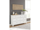 Fortman 6 Drawer Dresser – White