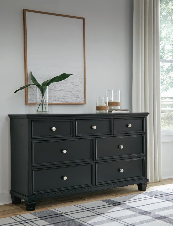Lanolee Dresser – Black