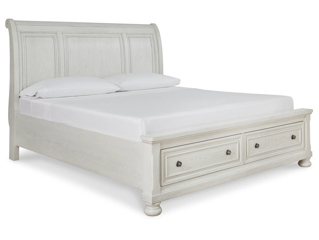Robbinsdale Queen Sleigh Bed with Storage Drawers | InStyle Furniture