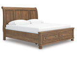 Vandenmore Storage Sleigh Bed
