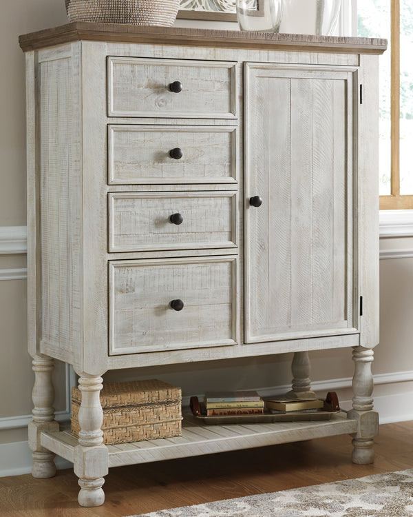 Havalance Door Chest – Two-Tone Farmhouse Storage Cabinet