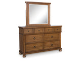 Chadworth Dresser with Mirror – Brown