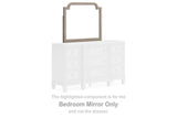 Jorlaina Bedroom Mirror - Light Grayish Brown