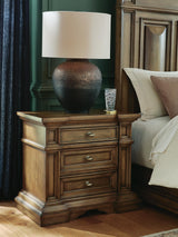 Channley Bedside Table - Brown