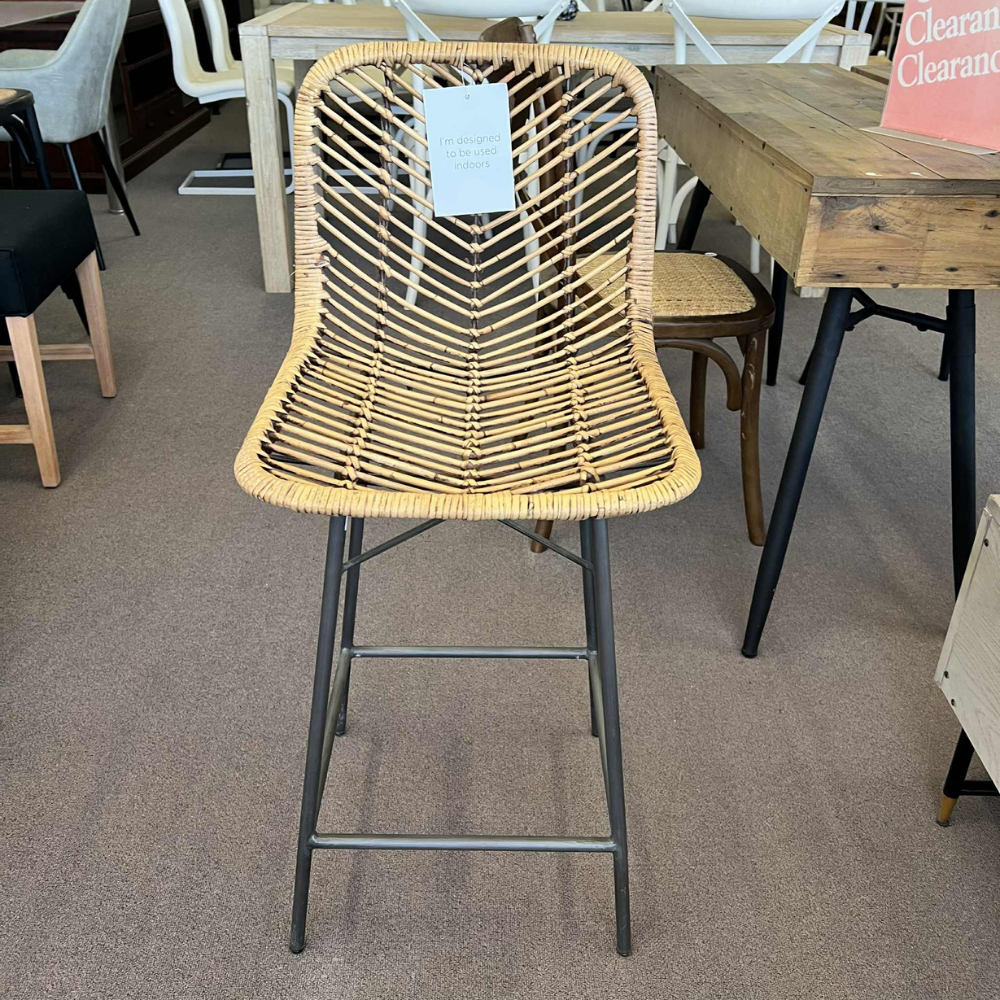 Bali Rattan Counter Chair