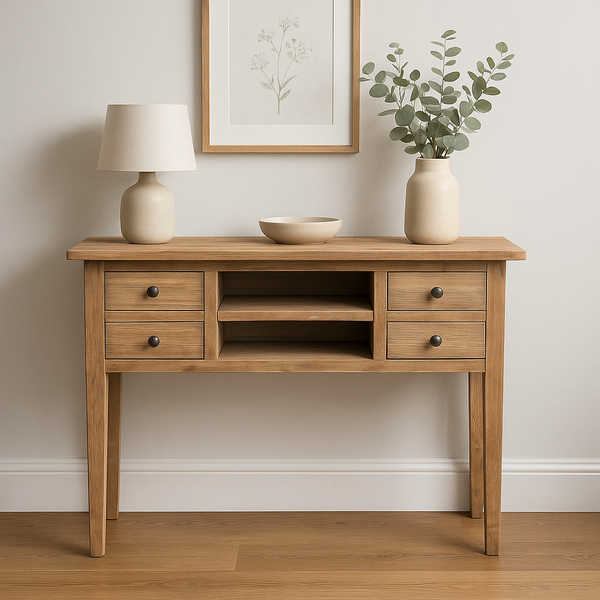 Bella Timber Hall Table – Natural