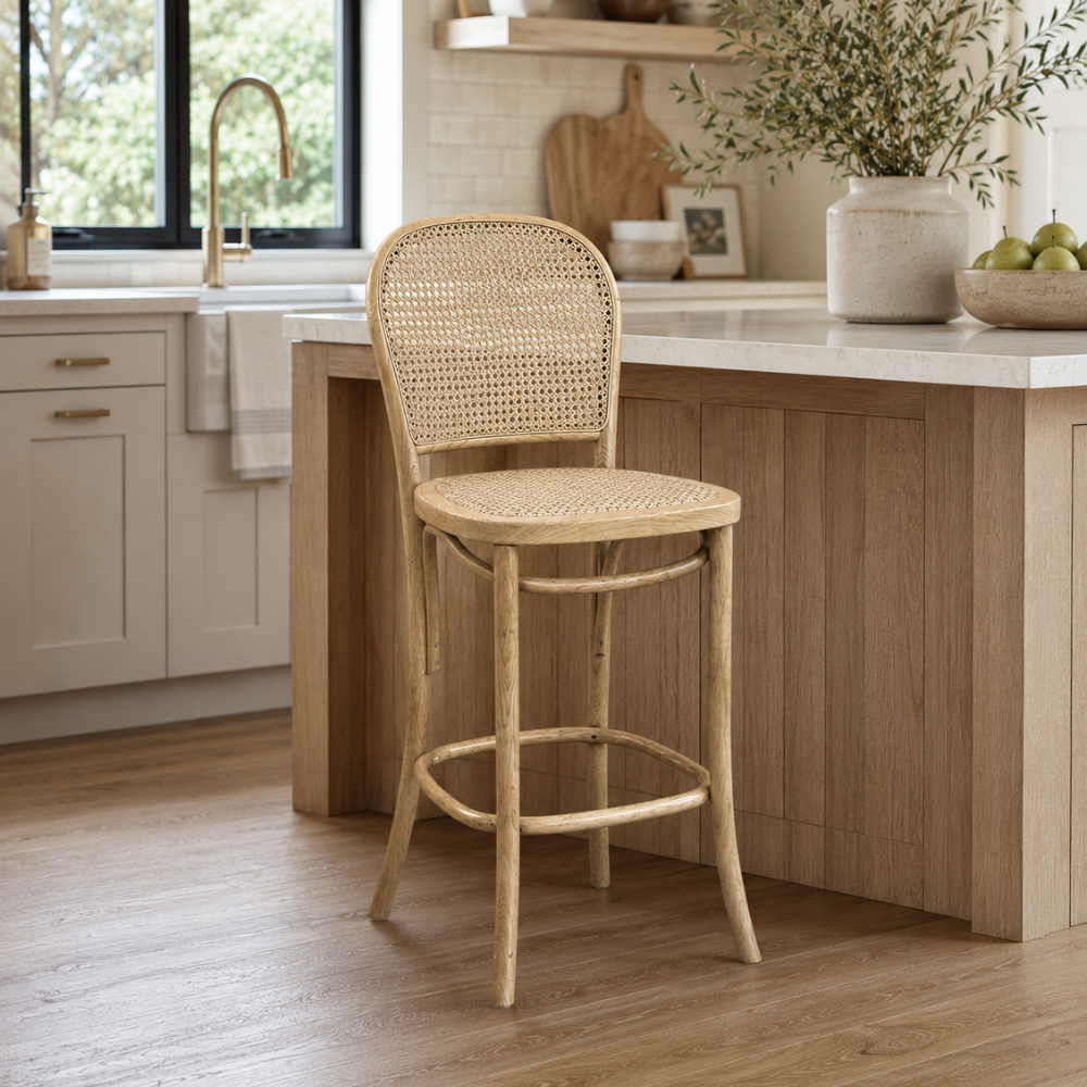 Bellview Counter Chair - Natural