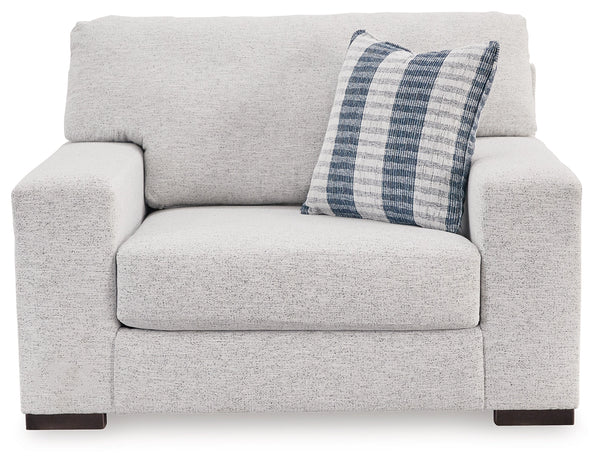 Belvoir Oversized Sofa Chair Snow Fabric