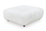 Bravestone Oversized Accent Ottoman - Grey