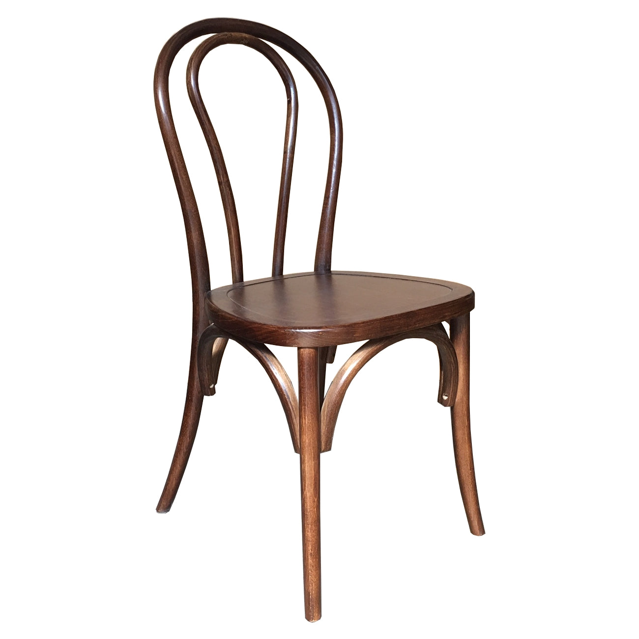 Brighton Chair with Timber Seat - Walnut