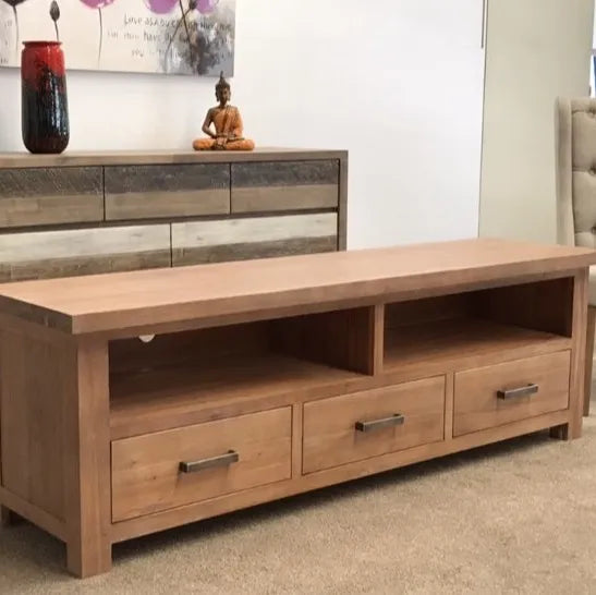 New Age (Carrington) Tv Unit 1700mm - Natural