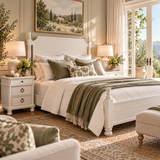 Chadworth Poster Bed – Antique White
