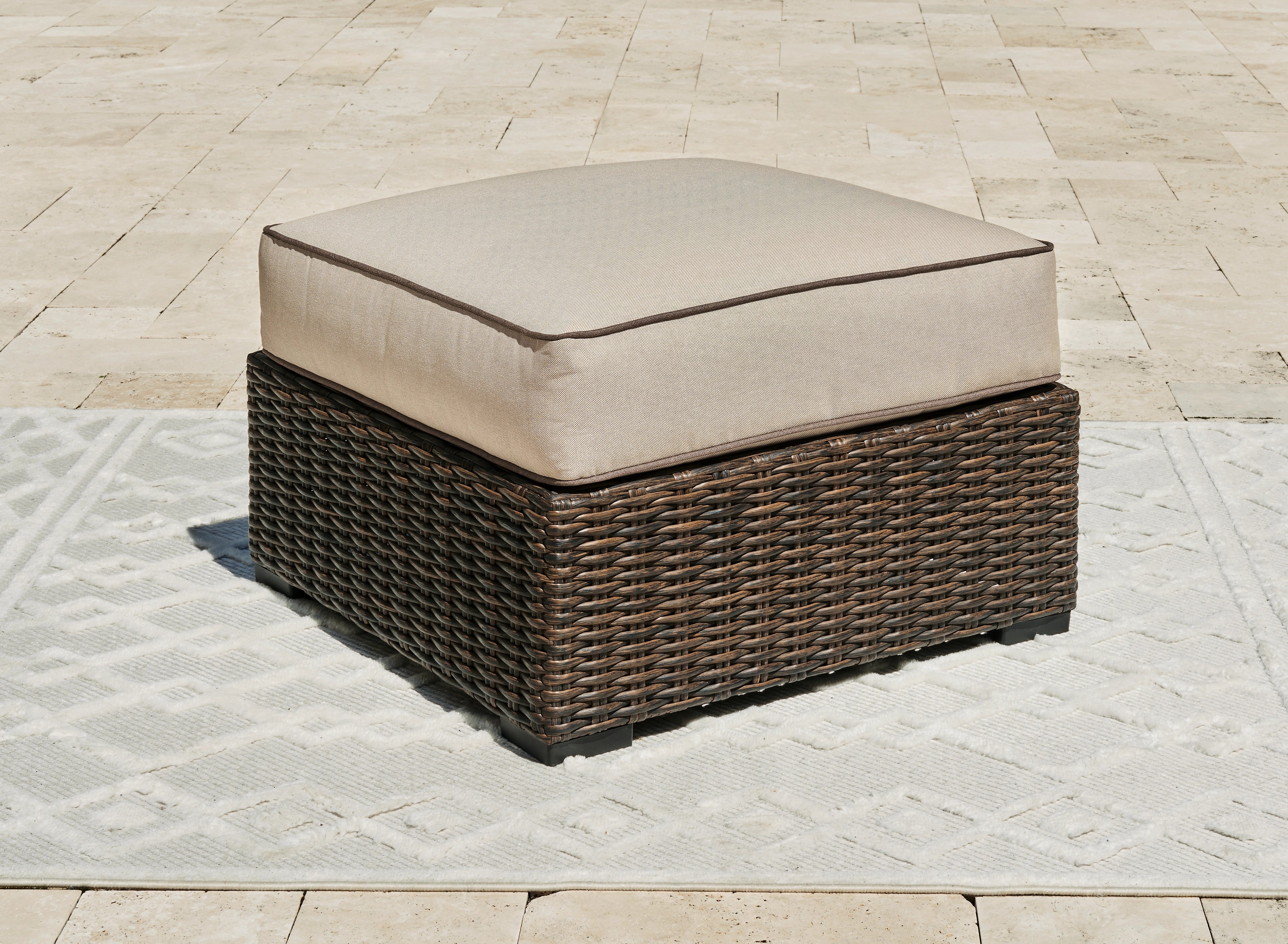 Coastline Bay Outdoor Ottoman