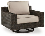 Coastline Bay Outdoor Swivel Chair