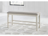Robbinsdale Counter Height Dining Bench – Antique White