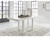 Robbinsdale Counter Height Extension Dining Table – Antique White