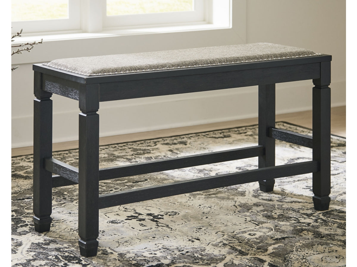 Tyler Creek Counter Height Dining Bench – Antique Black