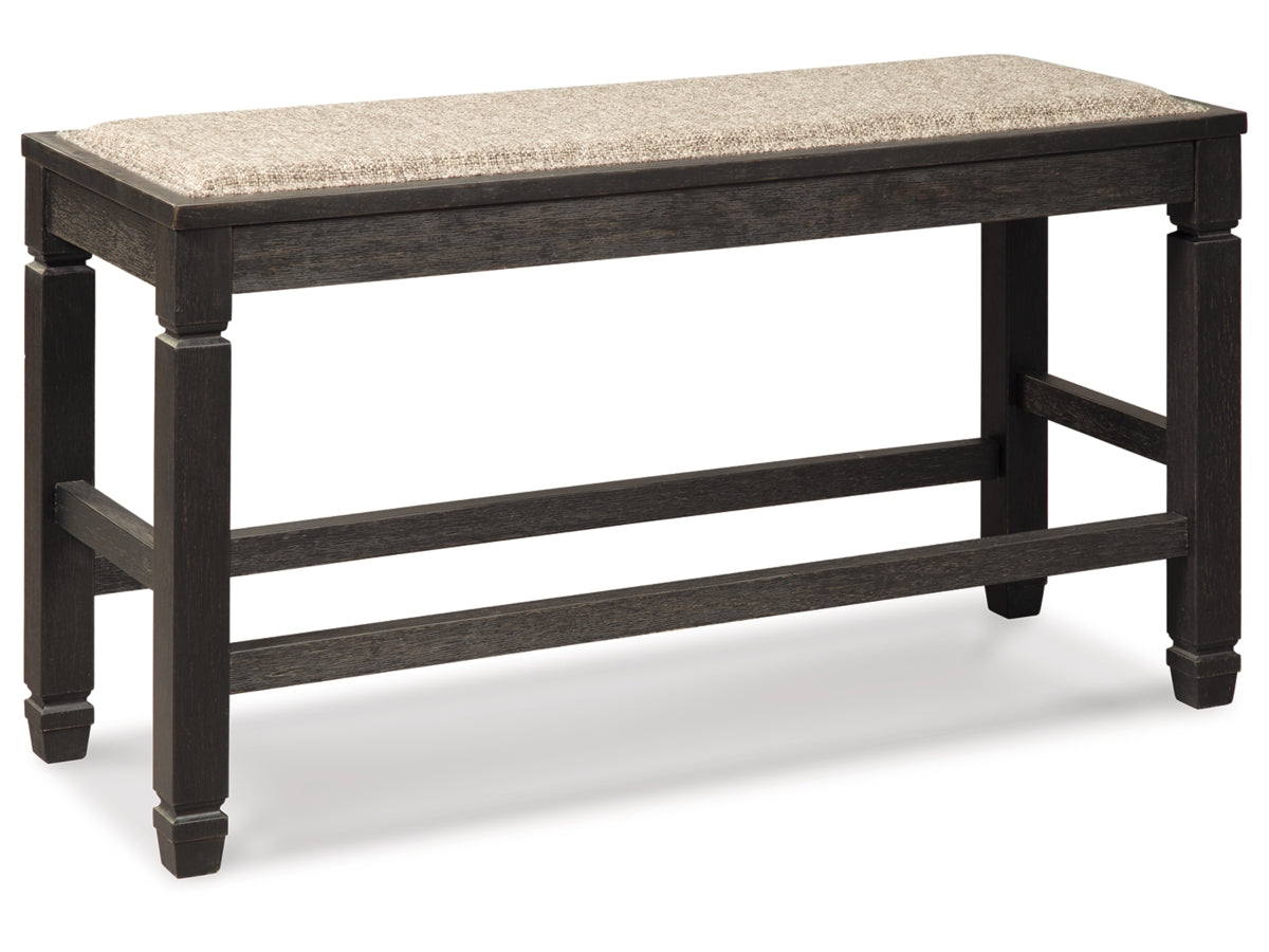 Tyler Creek Counter Height Dining Bench – Antique Black