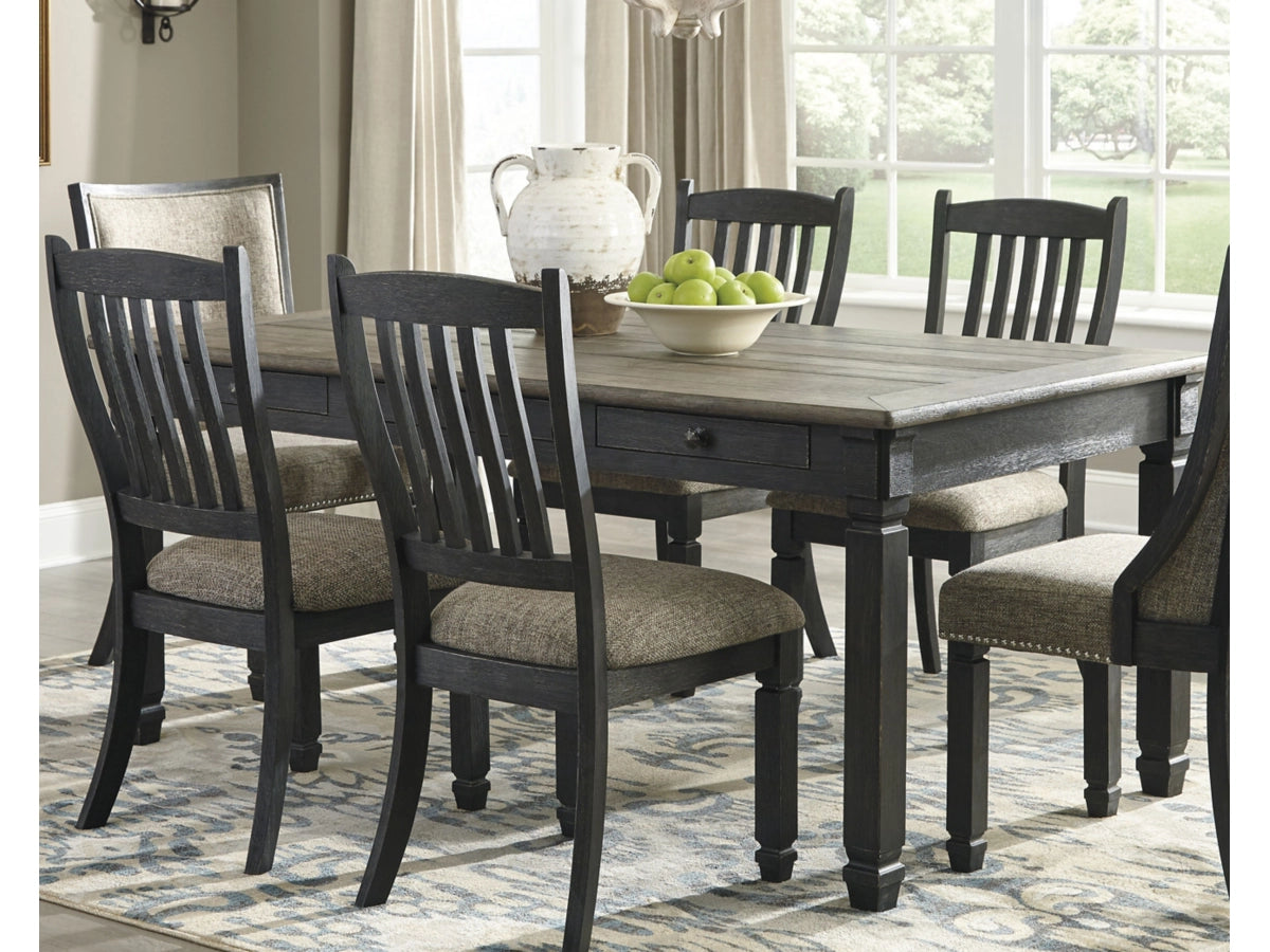 Tyler Creek Dining Table – Black / Gray