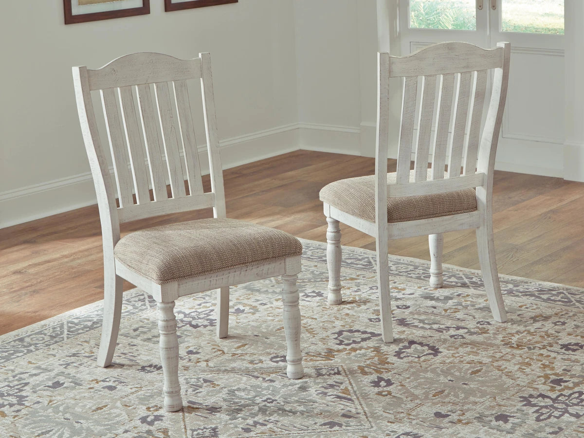 Havalance Dining Chair – White (Set of 2)