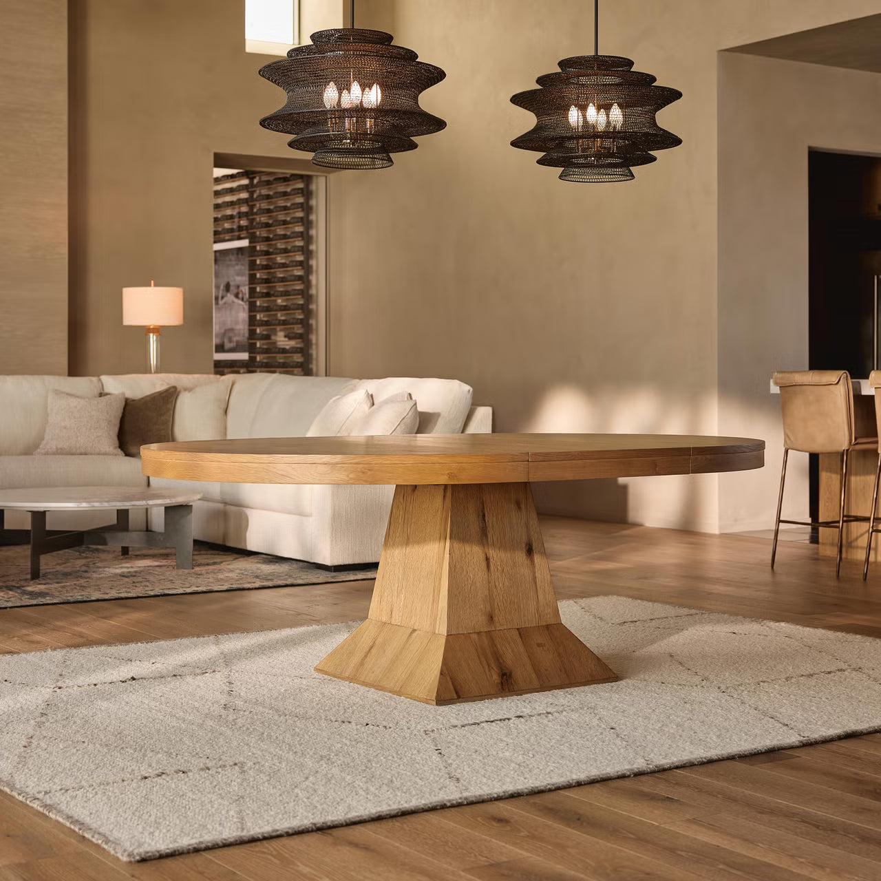 Bracken Extension Dining Table – Brown