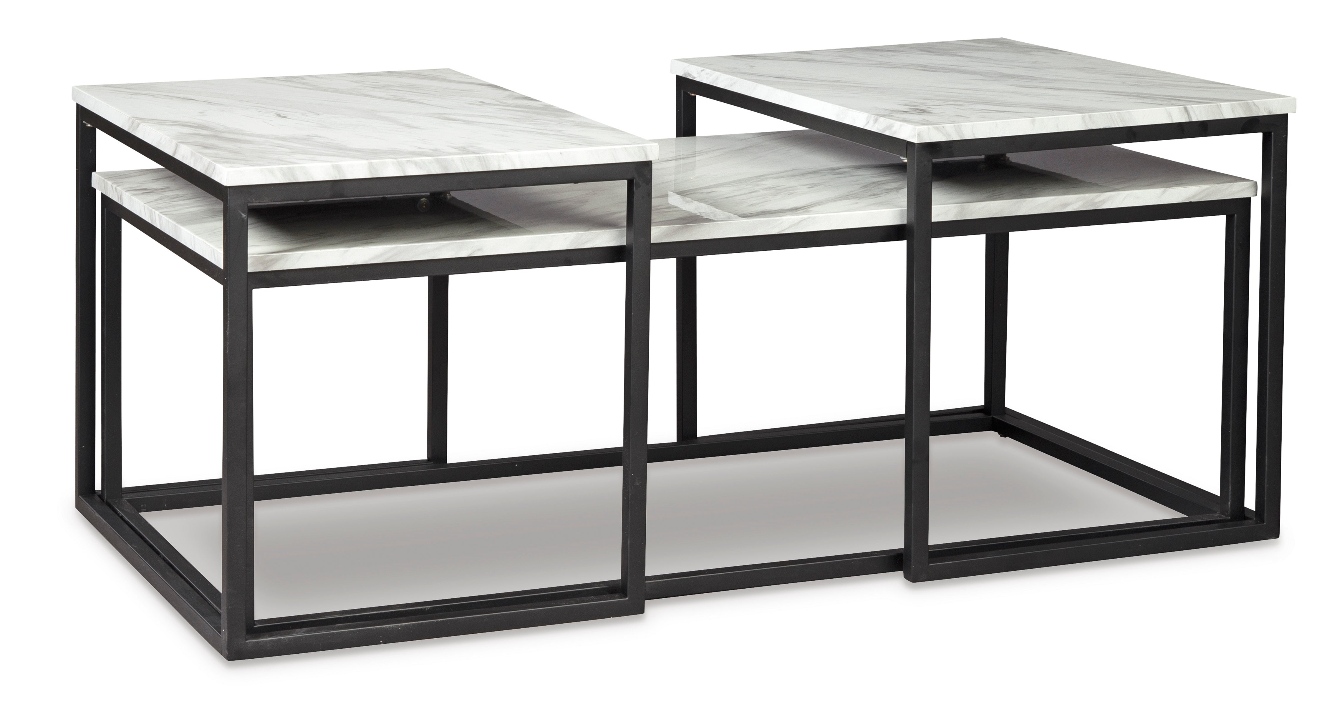 Donnesta Contemporary 3-Piece Table Set