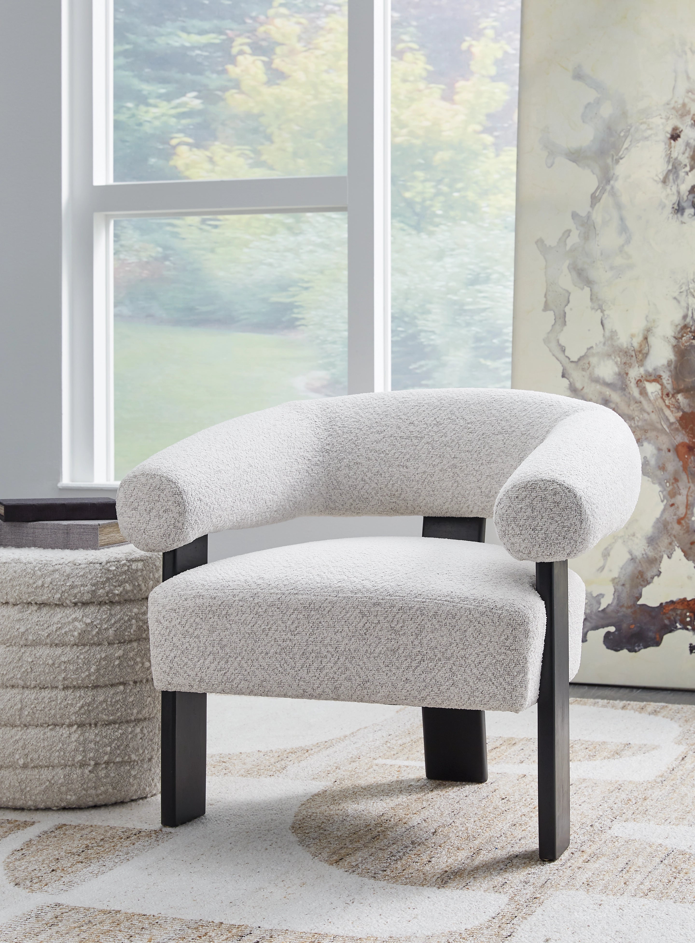 Dultish Accent Chair Snow
