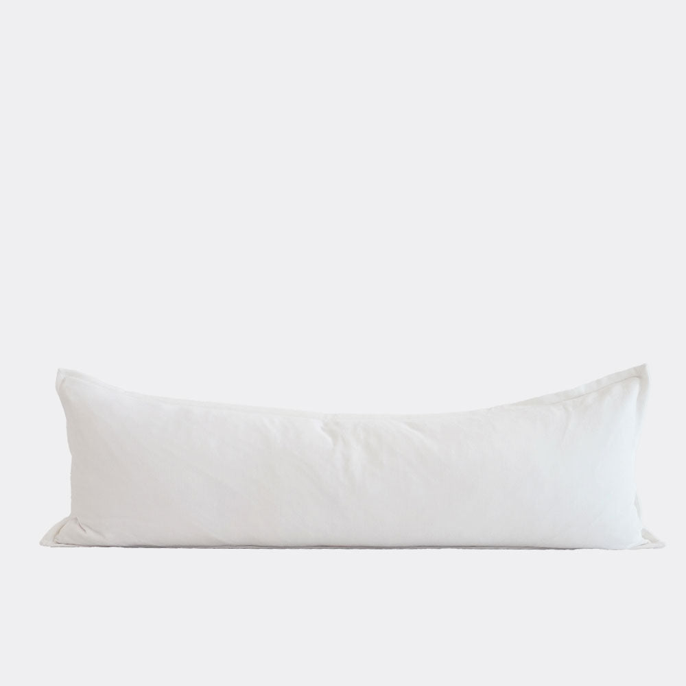 Evelyn Velvet Long Lumbar – Off White