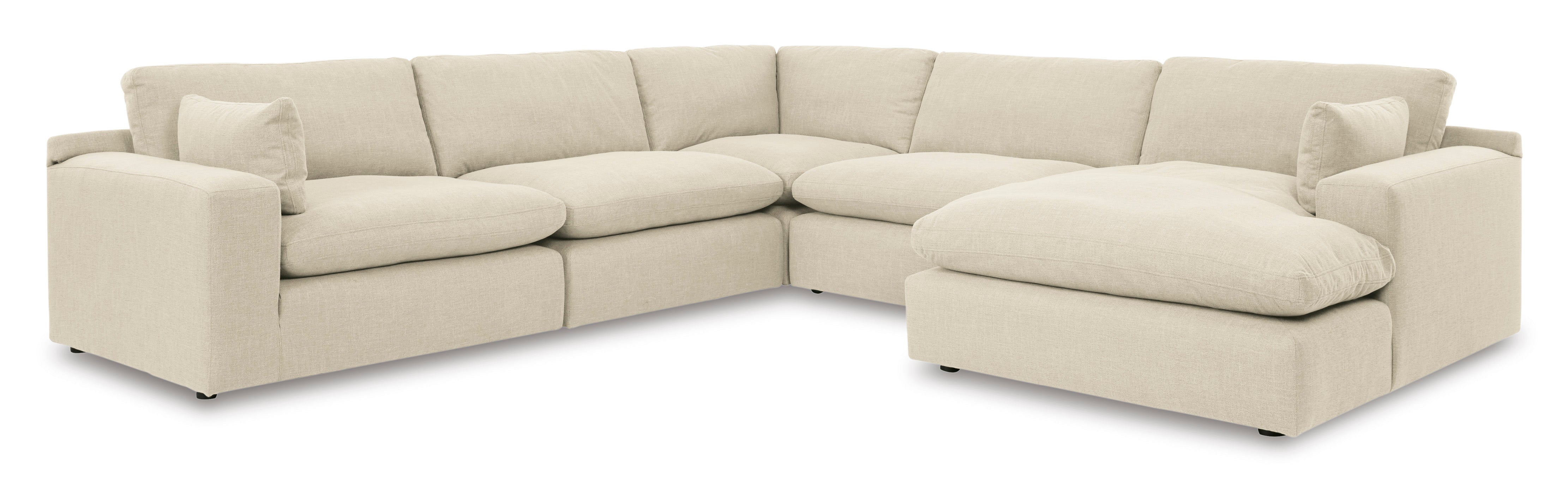 Elyza 5-Piece Chaise Sectional