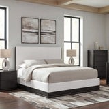 Ember Road Upholstered Panel Bed