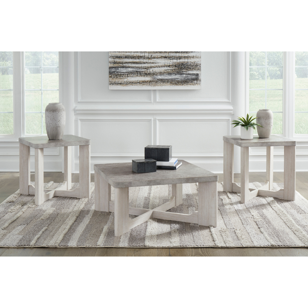 Garnilly 3 Piece Coffee Table Set