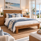 Grand Horizons Bed - Natural