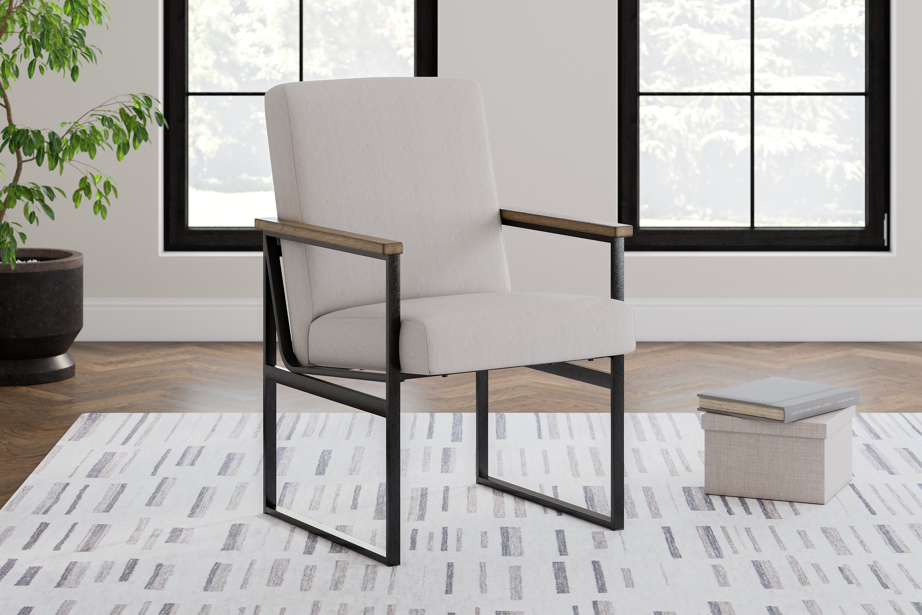 Montia Home Office Desk Chair – Urban Chic Light Brown