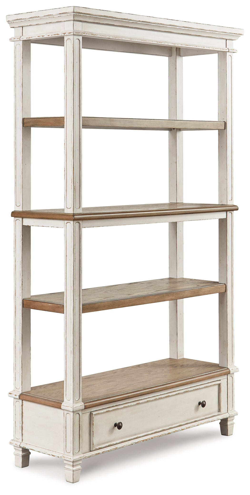 Realyn Bookcase – Two-Tone French Cottage Style