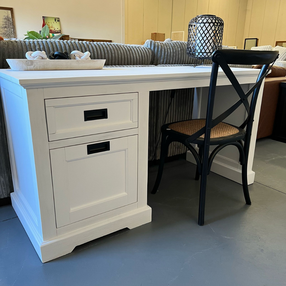 Hampton Coastal Desk - White