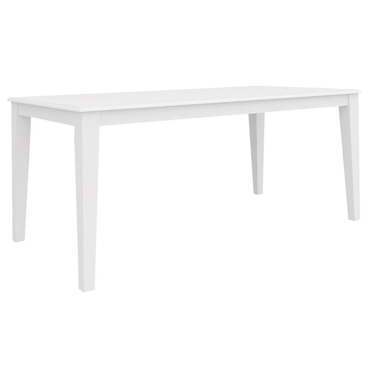 Hampton 1800cm Dining Table - White