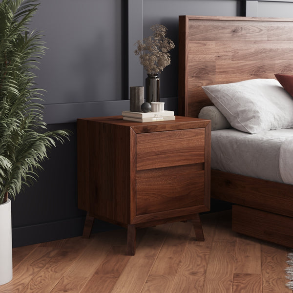 InStyle 45 Bedside Table - Dark Oak