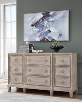Jorlaina 9 Drawer Dresser - Light Grayish Brown