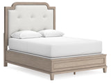 Jorlaina Upholstered Panel Bed