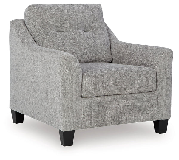 Keenelynn Armchair Sofa Nickel