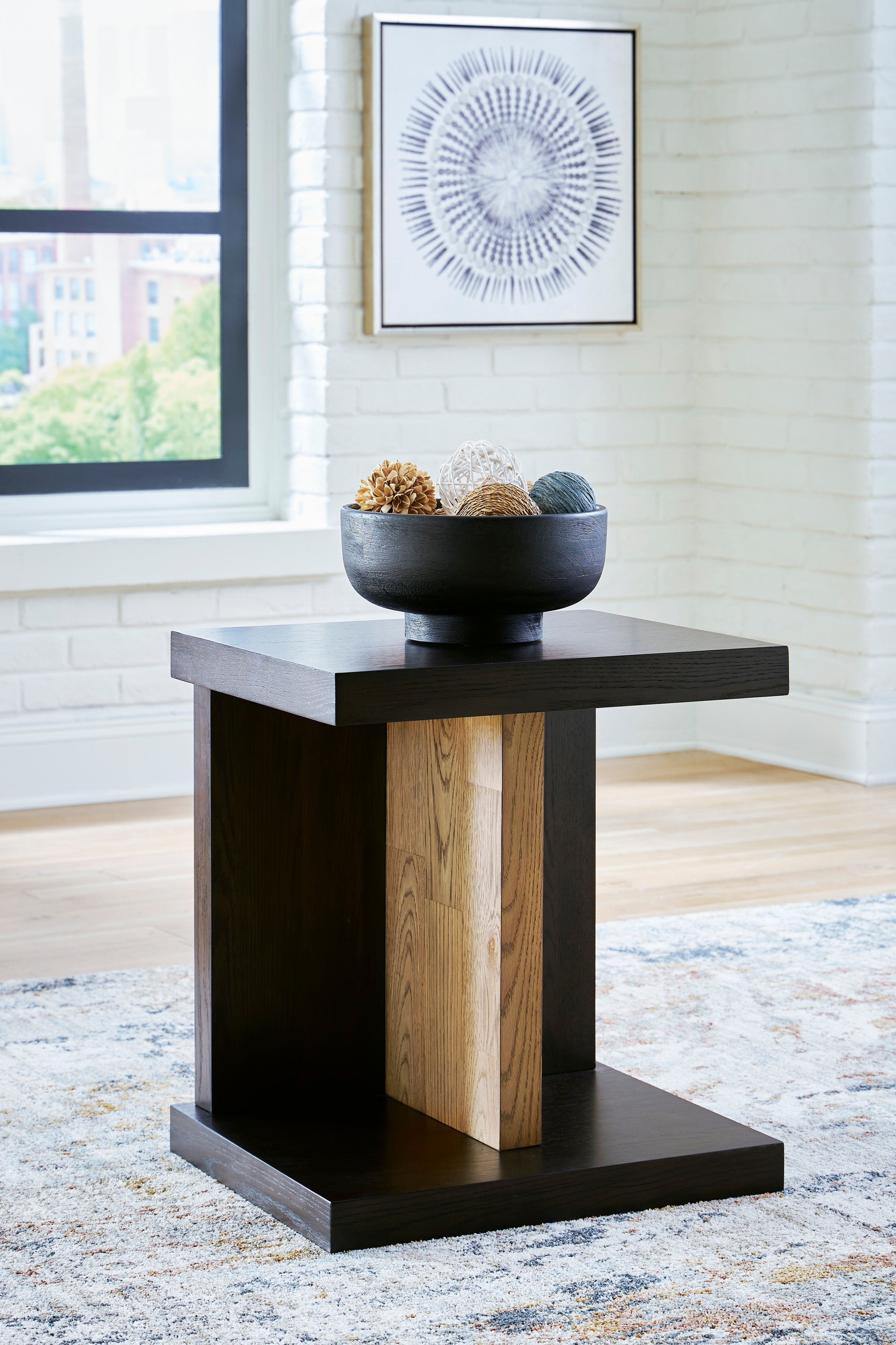 Kocomore Chaireside End Table Brown/Natural