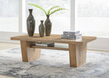 Kristiland Coffee Table Light Brown