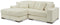 Lindyn 2 Seater Sectional with Left Hand Facing Chaise Ivory Fabric