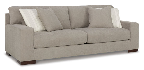 Maggie 3 Seater Sofa in Flax Fabric