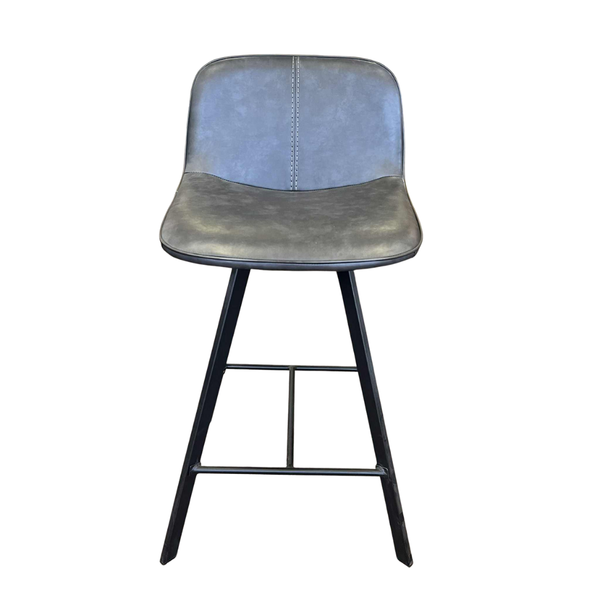 Marlow PU Counter Chair – Grey